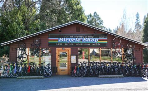 Tour Of Nevada City Bicycle Shop .